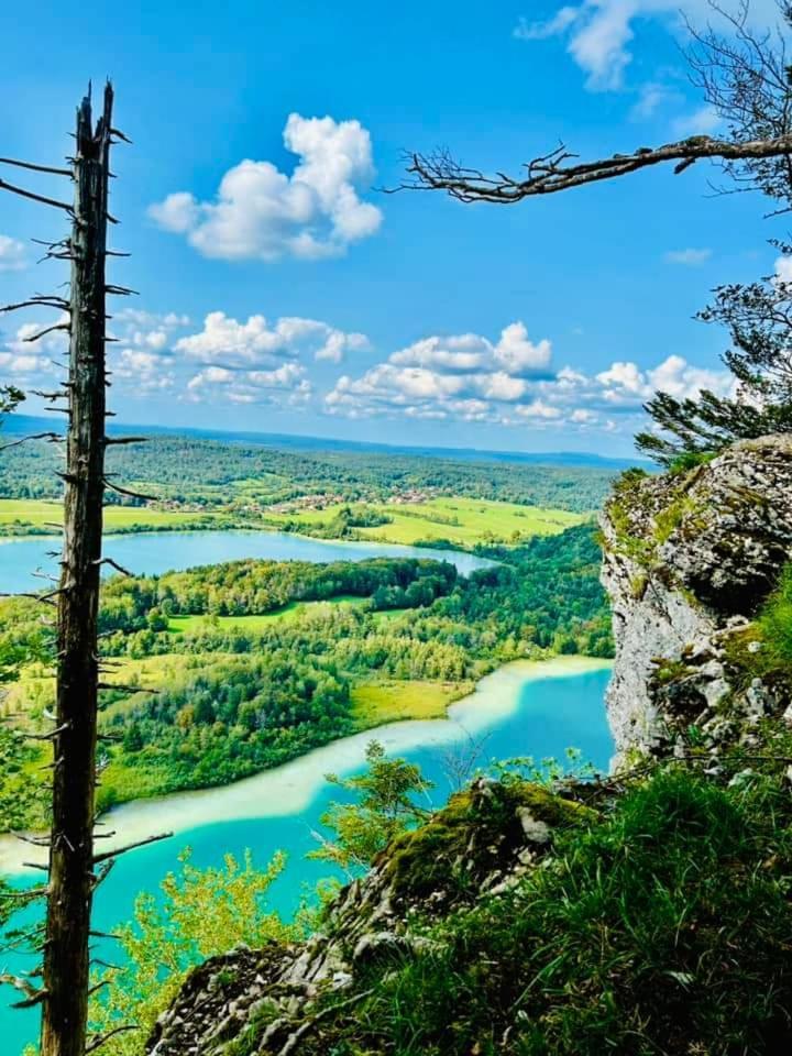 Gite 4 Personnes Proche Des Cascades Du Herisson Doucier Esterno foto